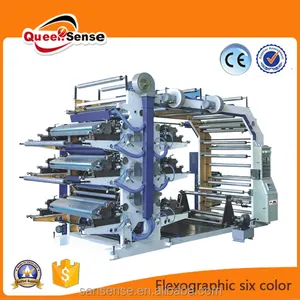 Seis colores Máquina de Impresión Flexográfica