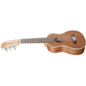 Fabbrica a buon mercato ukulele 6 stringa professionale sapele 28 pollici tenor ukulele chitarra
