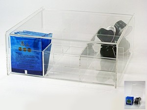 Cápsula de café acrílica de 6 vías con soporte para bolsitas de té al por mayor - Product Image 2