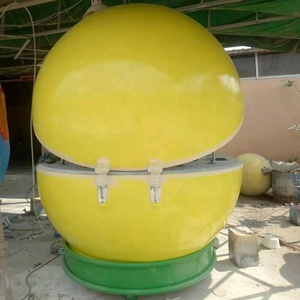 Remolque de Comida Portátil de Fibra de Vidrio, Kiosco con Forma de Naranja para Limonada, Carrito con Forma de Fruta para Aplicaciones de Comida Rápida - Product Image 5