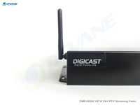 DMB-8800C RTSP RTMP hd encodeur h.264 IPTV décodeur de Streaming avec WiFi pour serveur de streaming iptv
