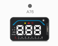 Auto Heads Up Display mit OBDII EUOBD Schnitts telle stecker Auto Hud Bildschirm modul Für Honda Toyota Nissan Auto Elektronisches Zubehör