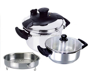 Olla <span class=keywords><strong>Arrocera</strong></span> de Acero Inoxidable 304 con Certificación CE, Olla a Presión de Inducción <span class=keywords><strong>Premier</strong></span> para Cocina - Product Image 5