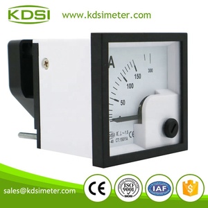 ขนาดเล็กและความไวสูง BE-48 AC150/1A Ac Analog Panel Mount Ammeter