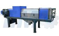 Fruit- en groentebestanddelen ontwaterings-schroefpersmachine, zware uitvoering, 20 kW motor, tandwiellager
