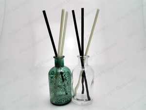 Retro Rỗng Sậy Khuếch Tán Chai Cổ Màu Xanh Lá Cây Thủy Tinh Chai Nước Hoa - Product Image 3