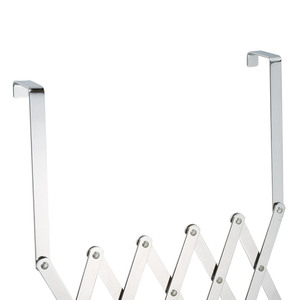 Crochet de <span class=keywords><strong>porte</strong></span> pliable matériau métallique sur la <span class=keywords><strong>porte</strong></span>, support de suspension d'articles divers à l'extérieur Six crochets crochet de manteau <span class=keywords><strong>porte</strong></span>-serviettes - Product Image 6