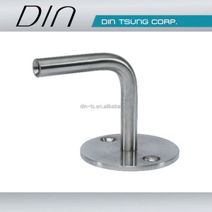 Stainless Steel Wall-Mounted Handrail <b>Bracket</b> for Staircase Modern Design Rust Resistant Tube Type Satin/<b>Mirror</b> Finish - Product Image 3