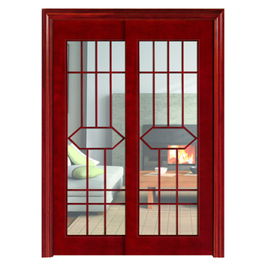<span class=keywords><strong>เลื่อน</strong></span><span class=keywords><strong>หน้าต่าง</strong></span>ไม้หรือประตูคู่เคลือบแก้ว DJC12 - Product Image 2