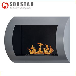 Indoor Used Living Room Decorative <strong>Bio</strong> <strong>Ethanol</strong> <strong>Wall</strong> <strong>Mounted</strong> <strong>Fireplace</strong> - Product Image 3