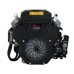 Luftgekühlten 20HP V-Twin Horizontale Welle OHV Benzin Motor Für Lange Schwanz Boot - Product Image 3