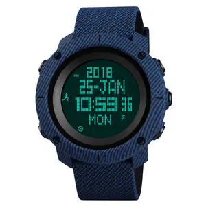 Skmei 1430 Multifunktions Digitale Uhr Mode Sport Schrittzähler Kompass Armbanduhren Relogio Masculino