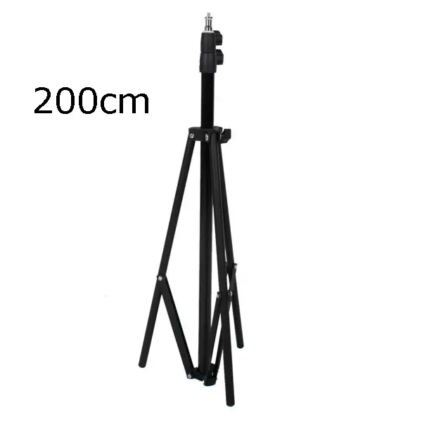 2m 6.56ft 68cm-200cm Light Stand Tripod Photo Video light telescopic stands