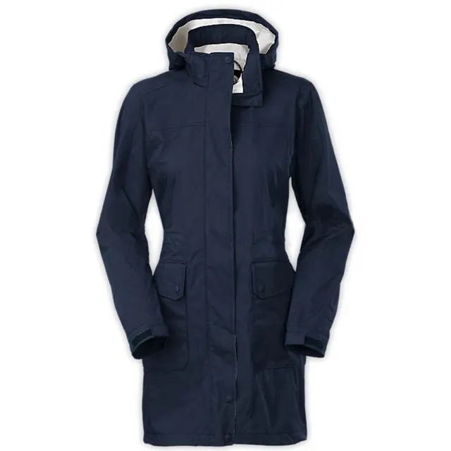 Wholesale PVC Waterproof Women's Long Coat For Outdoor Winter Jacket Women Long Coat (RWC004)