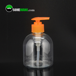 300ml/10oz <strong>Empty</strong> clear PET Plastic <strong>Bottle</strong> with Lotion Pump <strong>for</strong> <strong>Dishwashing</strong> <strong>Liquid</strong> Packaging - Product Image 1