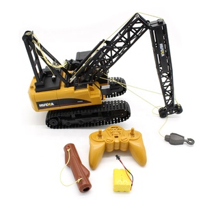 1:14 HUINA 1572 2.4G 15CH Modèle réduit de grue à tour en métal moulé sous pression Jouets de construction RC Huina pour enfants - Product Image 3