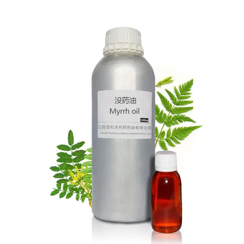 Óleo orgânico puro 100% natural de myrr, óleo para incenso myrr