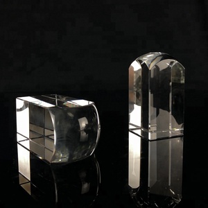 Honor Of <span class=keywords><strong>Crystal</strong></span> Nhà Máy Sản Xuất Khối Thủy Tinh Pha Lê K9 Trong Suốt Hình Tròn Hàng Đầu Để Khắc Laser 3d - Product Image 2