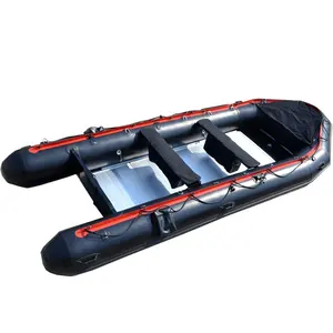 Conjunto de barco a remo de corrida em PVC de 1,5 mm Barco inflável de 5M para esportes aquáticos