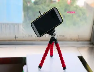 Digitale Camera Mini Statief Flexibele grip Octopus Bubble Pod Monopod Flexibele Been Kleine Camera Houder