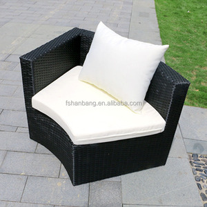 Canapé <span class=keywords><strong>de</strong></span> <span class=keywords><strong>jardin</strong></span> en osier, rond, Patio circulaire - Product Image 4