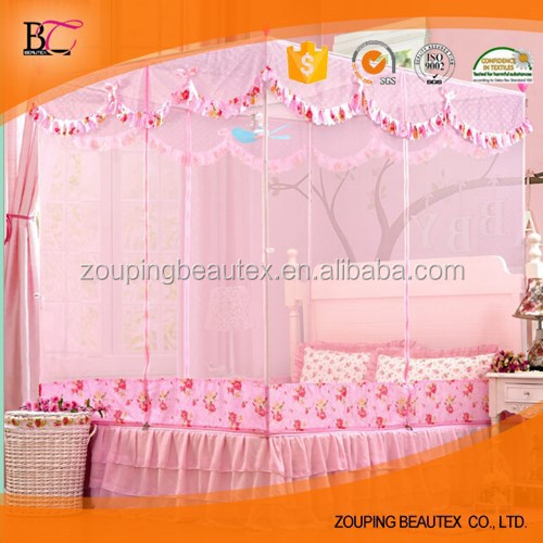 100% полиэстер материал обработанные зеленый москитных сеток/Москитная сетка/moustiquaire/Москитная/mosquiteiro для девочек кровать