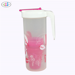 Divers Styles Gallons <span class=keywords><strong>Cruche</strong></span> D'eau En Plastique Mis En <span class=keywords><strong>Carafe</strong></span> Avec Couvercle - Product Image 2