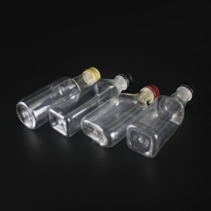 50ml Mini <strong>Plastic</strong> Pet <strong>Bottle</strong> for <strong>Wine</strong> with Aluminum Cap - Product Image 5