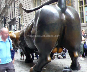 Escultura de toro de carga de tamaño real, escultura de metal, <span class=keywords><strong>ganado</strong></span>, bronce, pared, <span class=keywords><strong>calle</strong></span> - Product Image 6
