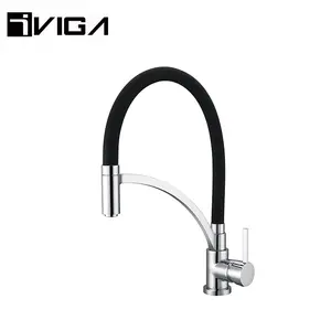 Multi Funzioni Chrome Kitchen Sink Rubinetto In Ottone Rubinetto Della Cucina Miscelatore Rubinetto Della Cucina Tubo Nero