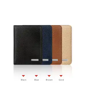 4000mah PU Leather Mobile Phone Powerbank Wallet Power Bank