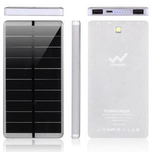 2018 Nouveaux Produits Portable téléphone Solaire Chargeur Double USB <span class=keywords><strong>Externe</strong></span> <span class=keywords><strong>Batterie</strong></span> <span class=keywords><strong>10000</strong></span> <span class=keywords><strong>mah</strong></span> Solaire 5 v Puissance Banque - Product Image 1
