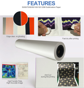 Lot de 100 papiers de Sublimation, pour <span class=keywords><strong>tissu</strong></span> noir, impression à <span class=keywords><strong>transfert</strong></span> thermique, coton - Product Image 4