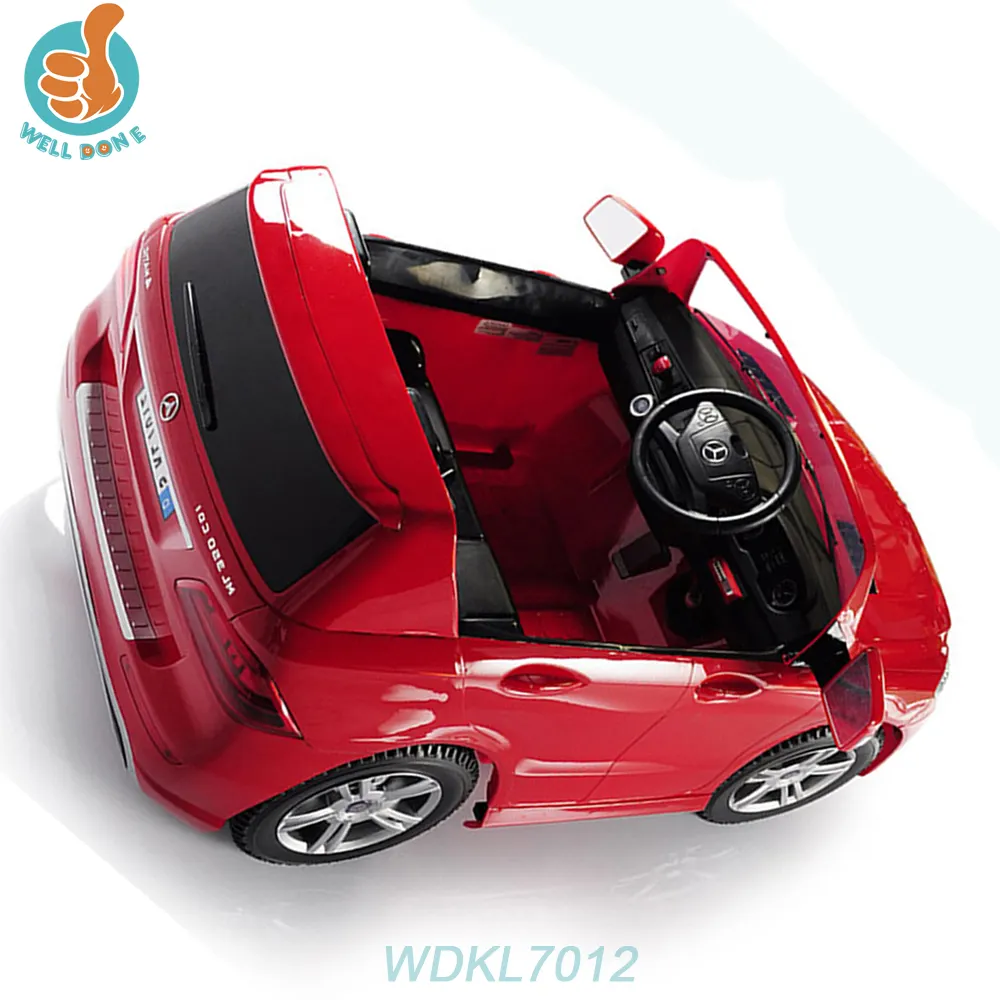 WDKL7012 2017ใหม่ที่ได้รับอนุญาตเด็กของเล่นอิเล็กทรอนิกส์รถยนต์และพลาสติก Pp Rc รถ/รถเด็กไฟฟ้าแบตเตอรี่ยักษ์