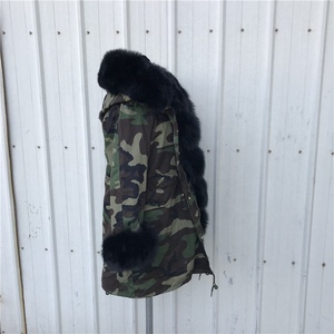 Parka avec col en fourrure de <span class=keywords><strong>renard</strong></span>, meilleure mode pour femme, - Product Image 6