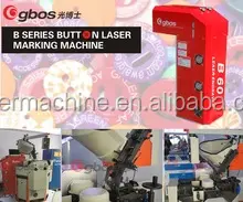 Chine fournisseur acrylique laser machine de gravure / bouton en plastique laser graveur machine de gravure