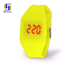 Trung quốc Thâm Quyến Bán Buôn Logo In Silicone Dây Đeo Digital Led Cổ Tay Watch Cho Trẻ Em