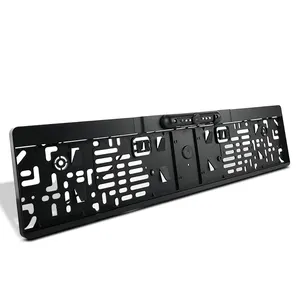 European Parking Auto Car Numbers License Plate Frame Reverse Camera