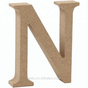 Lettres de l'<span class=keywords><strong>alphabet</strong></span> en bois MDF, grande taille, décoration pour la maison - Product Image 2