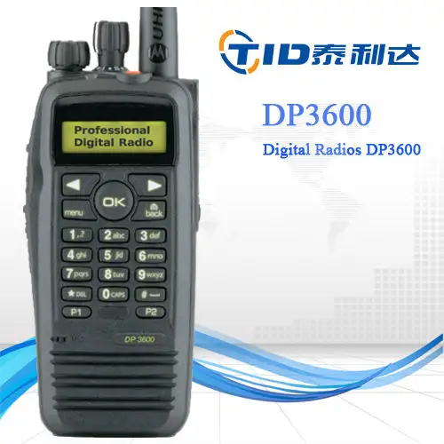 Radio numérique dp3600 vhf uhf poche. radio bidirectionnelle