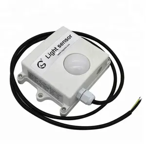 Sensor Cahaya Intensitas Penerangan, Deteksi Cahaya Lux Pertanian Rumah Kaca, 0-5V 0-10V 4-20MA Output Analog
