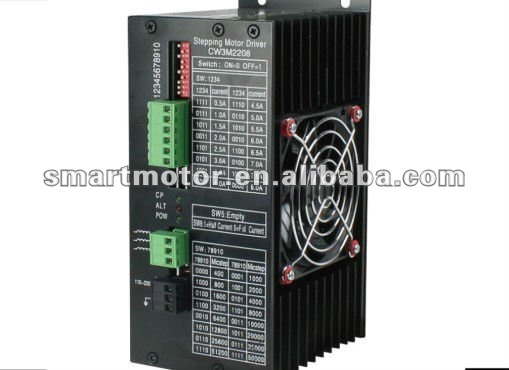 Cw3m2208 3 - фазы шагового двигателя водитель, 0.5a-8a, 110vac-220vac потребляемая мощность