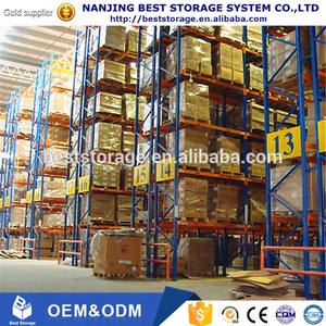 ISO9001 CE <span class=keywords><strong>Euro</strong></span> Estándar al aire libre Estante de almacenamiento Sistema de estantería ajustable - Product Image 5