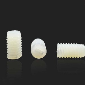 M2 M2.5 M3 M4 Flat End Không Đầu Có Rãnh Bằng Nhựa - Product Image 2