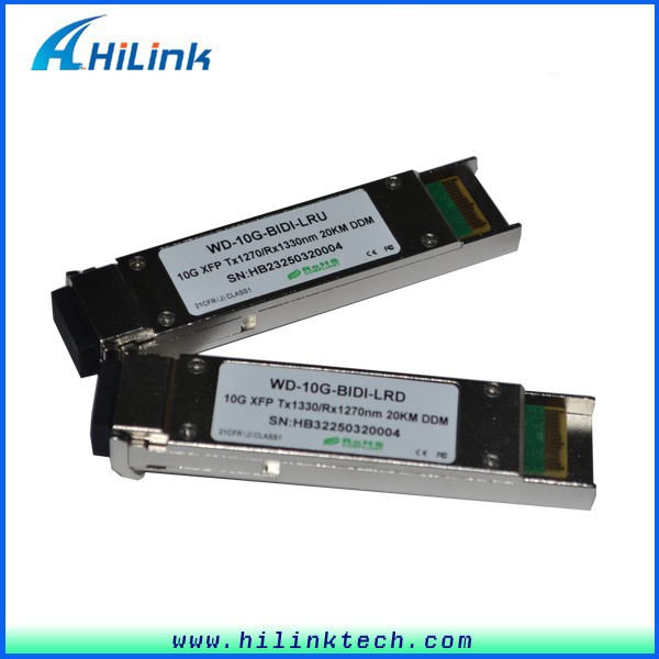 связи волокна телекоммуникационной wdm xfp 1270nm/1330nm