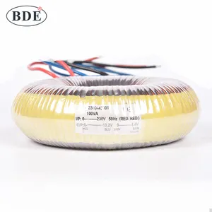 China manufacture of o shape 230V toroidal power transformer