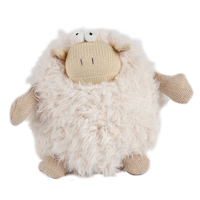Peluche personnalisée en forme de mouton gras, jouet en peluche
