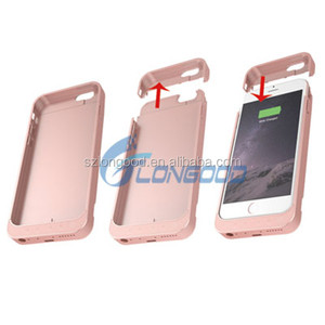5800 mAh <span class=keywords><strong>Batterie</strong></span> Externe Rechargeable <span class=keywords><strong>de</strong></span> <span class=keywords><strong>Secours</strong></span> Chargeur Cas Couverture Extérieure Puissance Banque pour <span class=keywords><strong>Apple</strong></span> <span class=keywords><strong>iPhone</strong></span> 6 6S - Product Image 4