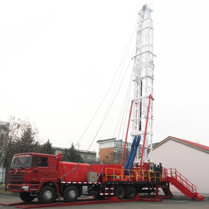 สิทธิบัตร!!! Api 40ton 250hp No - Guyline ที่ใช้งานได้หลายรูปแบบ Rig - Product Image 1