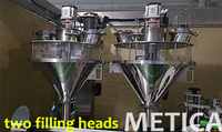 Machine de remplissage et de bouchage automatique de bouteilles de poudre d'épices et de poivre, prix d'usine, application alimentaire
